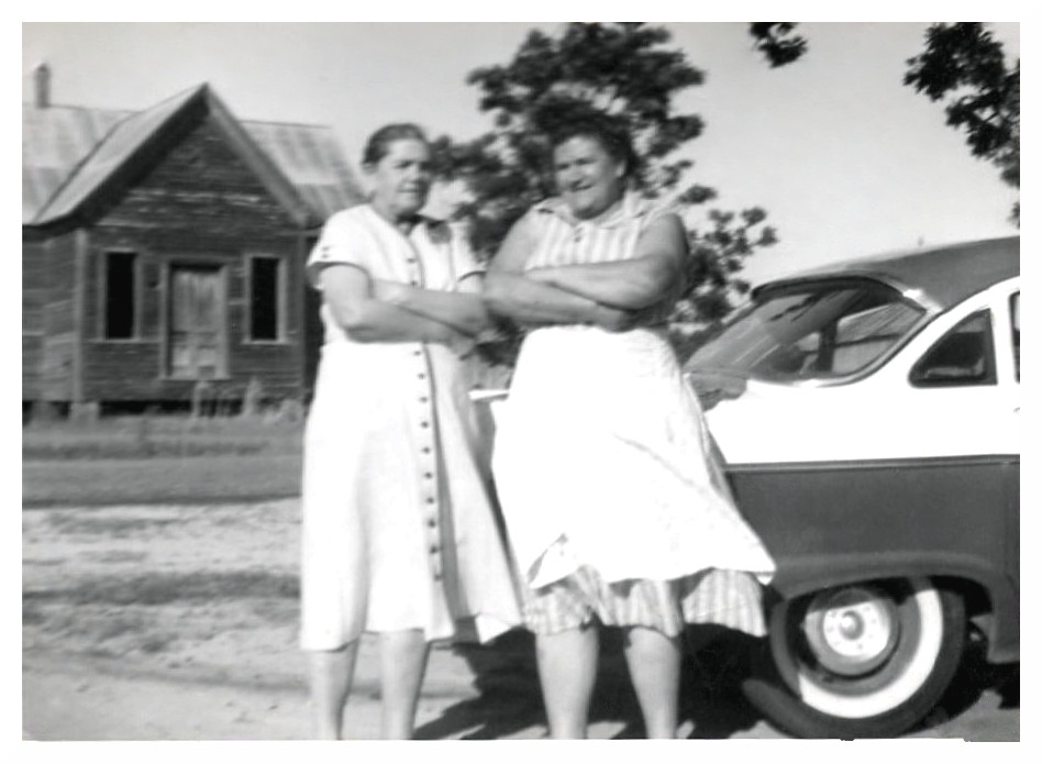 Emma Holder Doby and sister, Ida Holder Coe