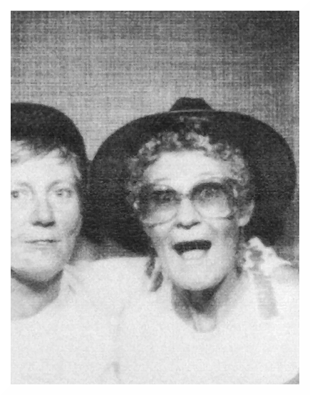 Thelma Mae (Doby) Barber Freeman and daughter, Betty Lou (Barber) Wilson