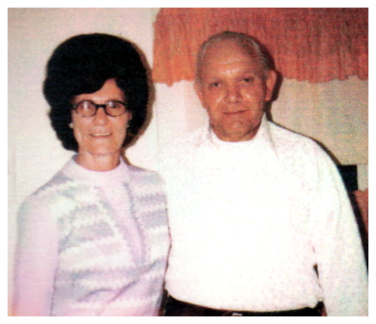 Thelma Mae (Doby) Barber Freeman and husband, James Roland Freeman