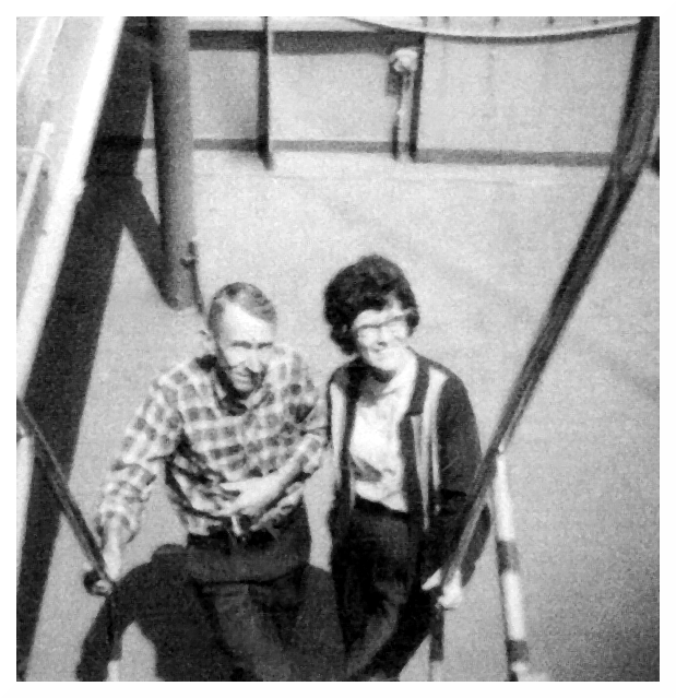 Thelma Mae (Doby) Barber Freeman and Norman Barber Sr.