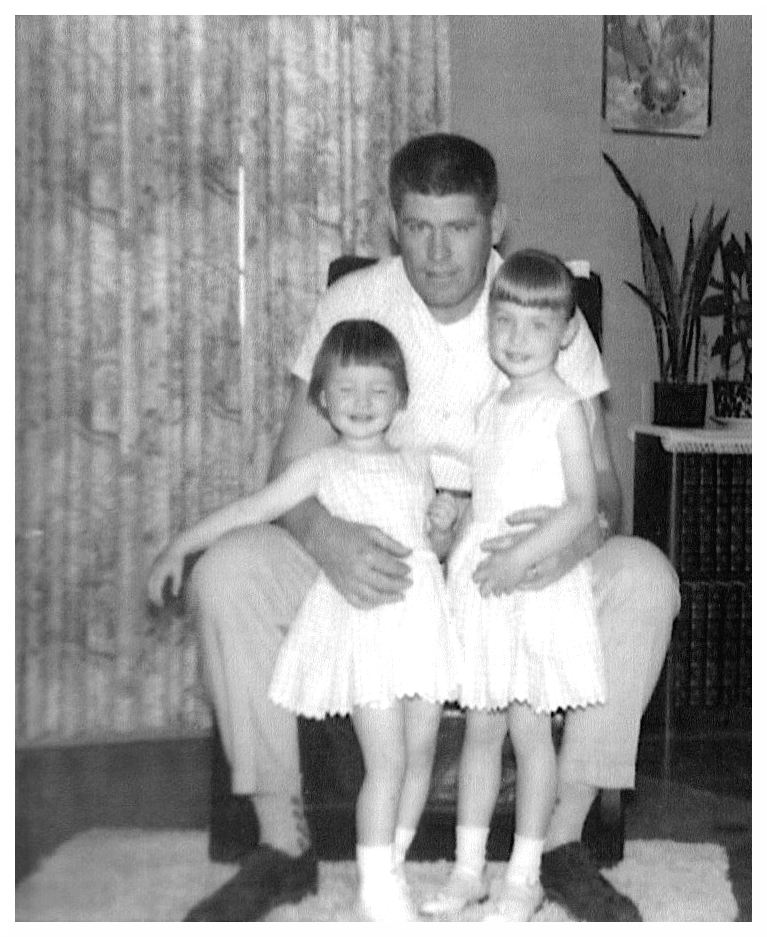 Jesse Raymond Doby and daughters.