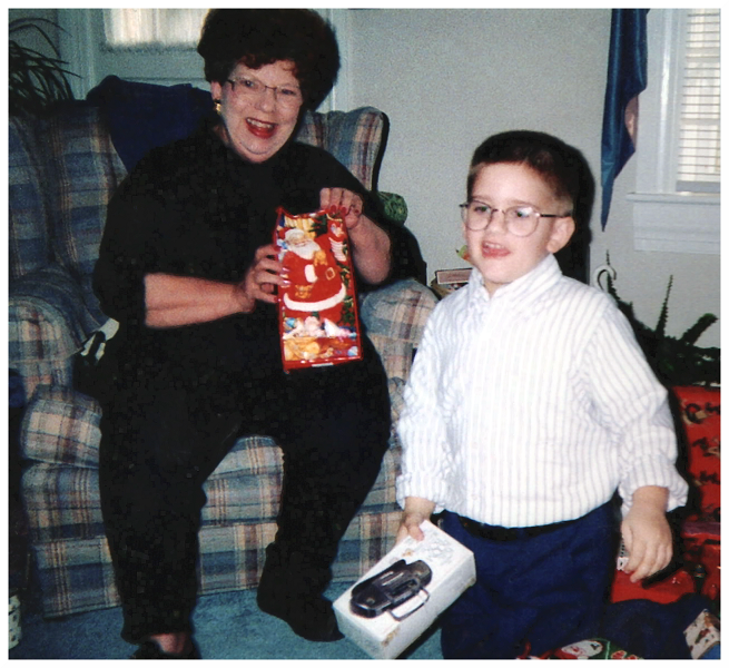 Frances Jean (Mitchell) Doby and grandson, Daniel Benjamin Doby Frances Jean (Mitchell) Doby and grandson, Daniel Benjamin Doby