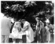 Emma Holder Doby (center) and church people.