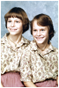 Shannon Marie (Doby) Wagoner (left) and Sherry Denise (Doby) Campbell (right)